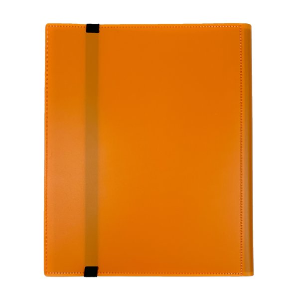 Arkero-G Premium 9-Pocket Card Binder (Tausch- &amp; Sammelalbum) - Orange