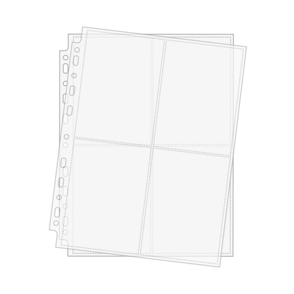 Arkero-G 4-Pocket Photo Pages (50 Seiten)