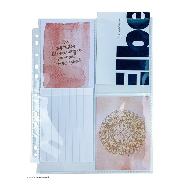 Arkero-G 4-Pocket Photo Pages (50 Seiten)