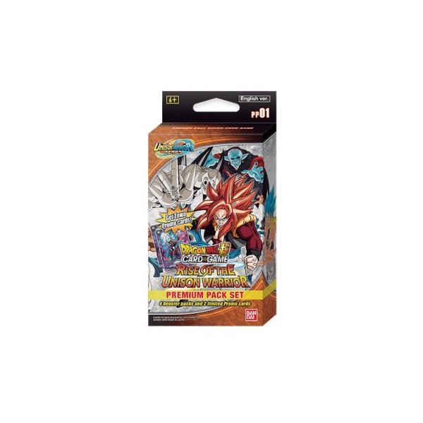 Dragon Ball Super Rise of the Unison Warrior Premium Pack Set