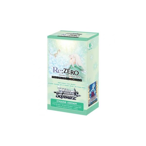Weiss Schwarz TCG Extra Booster Display: Re:ZERO Starting Life in Another World The Frozen Bond (englisch)