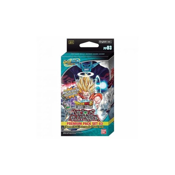 Dragon Ball Super Unison Warrior Series - Vicious Rejuvenation Premium Pack Set PP03