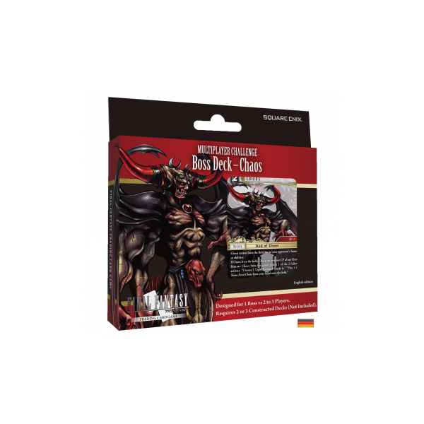 Final Fantasy TCG - Multiplayer Challenge Boss Deck - Chaos - Deutsch