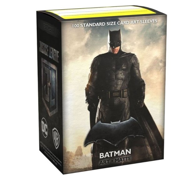 Justice League Matte Art Sleeves - Batman (100 Kartenh&uuml;llen)