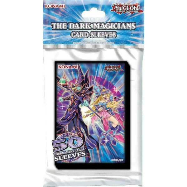 Yugioh Sleeves Die Dunklen Magier (The Dark Magicians - 50 Kartenh&uuml;llen)