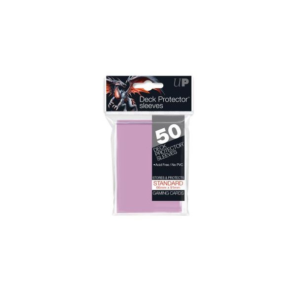 Ultra Pro Sleeves Helles Pink (50 H&uuml;llen)