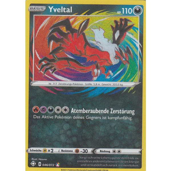 Yveltal 046/072 AMAZING RARE