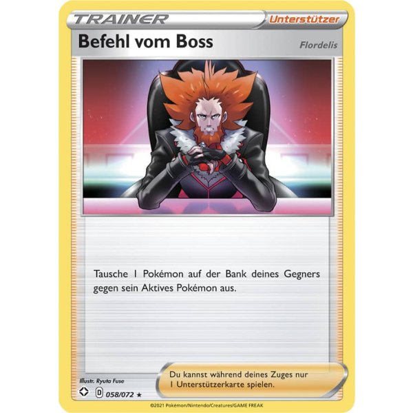 Befehl vom Boss 058/072