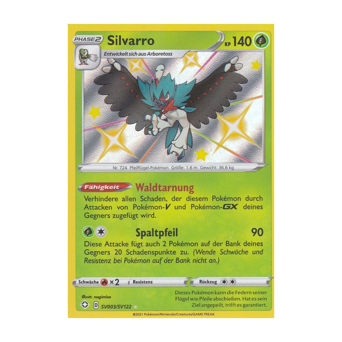 Neuwertig Silvarro Pin Kollektion 2020 Silvarro Pokemon Sammler-Pin 