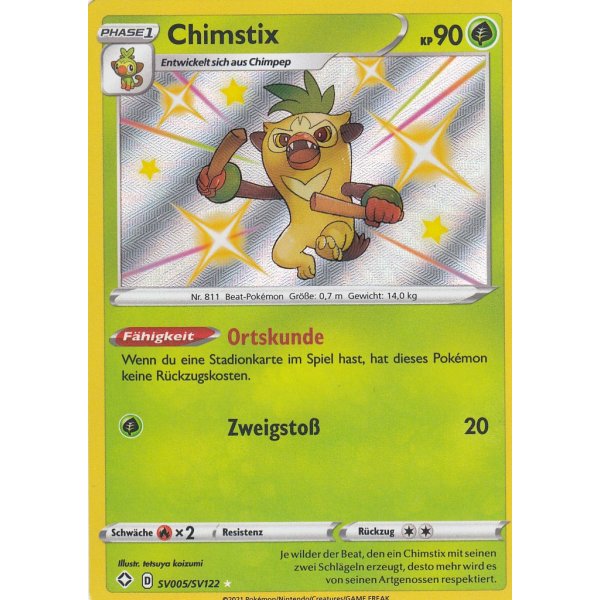Chimstix SV005/SV122 SHINY