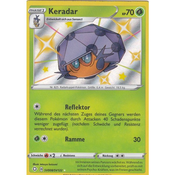 Keradar SV008/SV122 SHINY