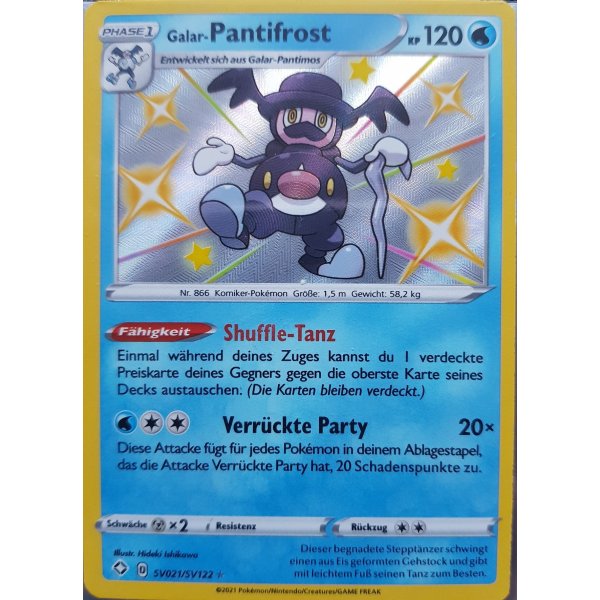 Galar-Pantifrost SV021/SV122 SHINY