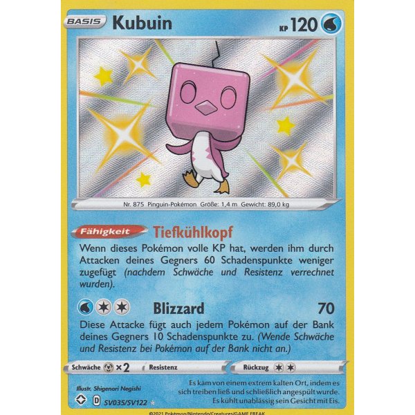 Kubuin SV035/SV122 SHINY