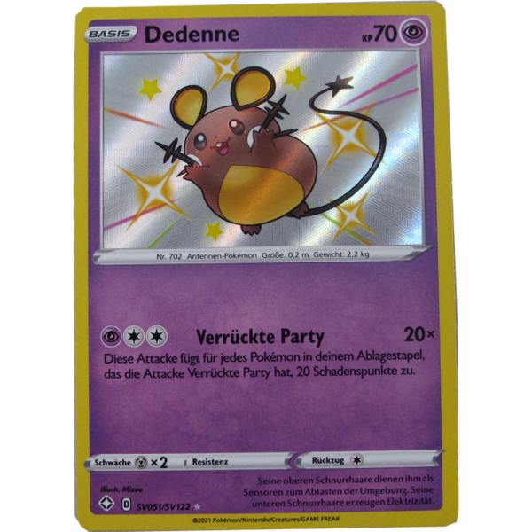 Dedenne SV051/SV122 SHINY