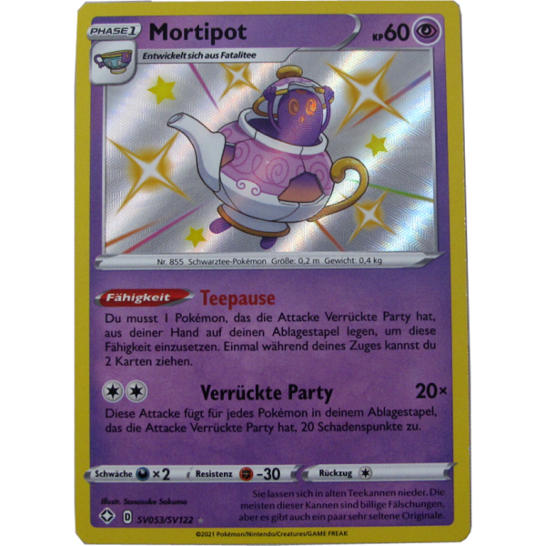 Mortipot SV053/SV122 SHINY