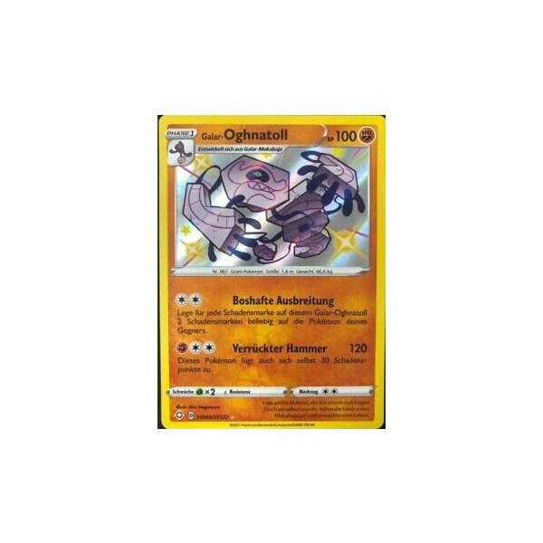 Galar-Oghnatoll SV066/SV122 SHINY