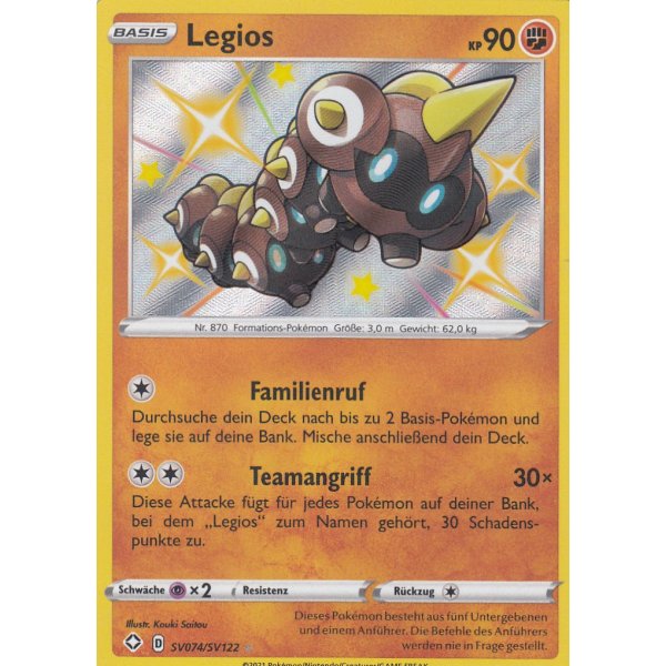 Legios SV074/SV122 SHINY