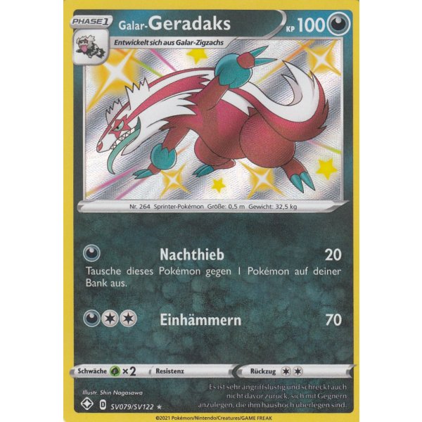 Galar-Geradaks SV079/SV122 SHINY