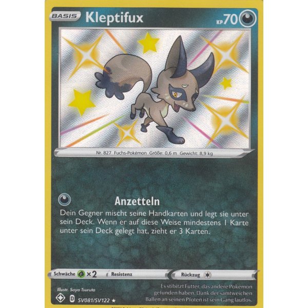 Kleptifux SV081/SV122 SHINY