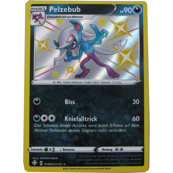 Pelzebub SV084/SV122 SHINY