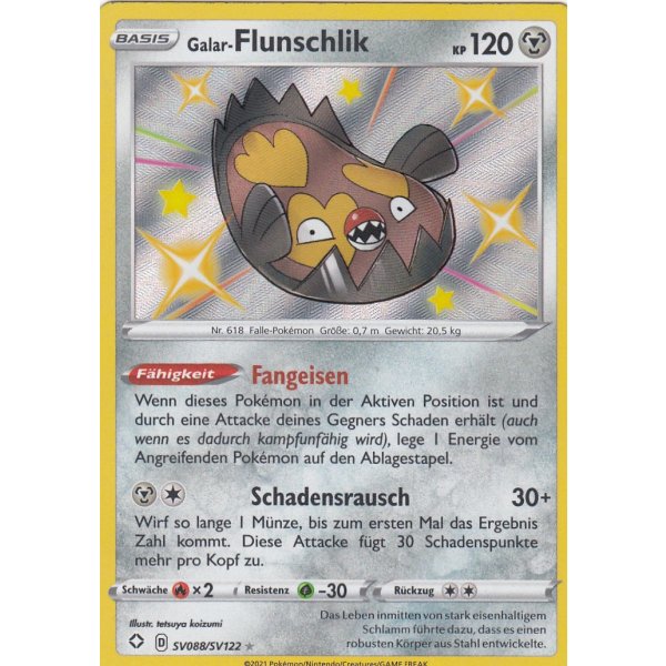 Galar-Flunschlik SV088/SV122 SHINY