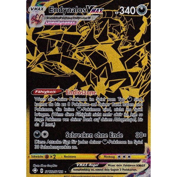 Endynalos-VMAX SV122/SV122 GOLD