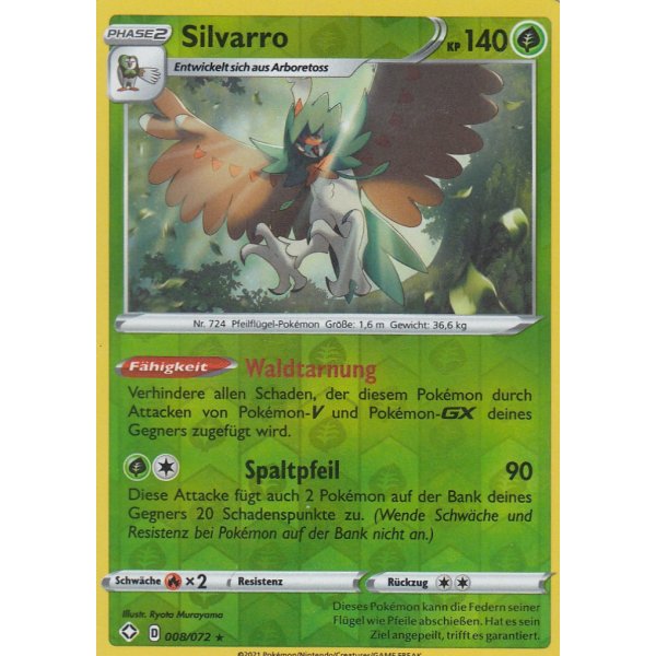 Silvarro 008/072 REVERSE HOLO