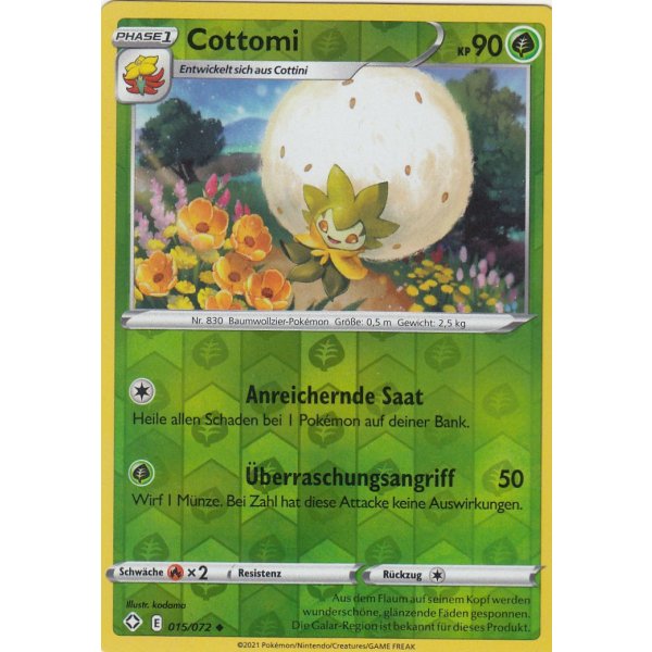Cottomi 015/072 REVERSE HOLO