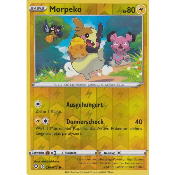 Morpeko 036/072 REVERSE HOLO