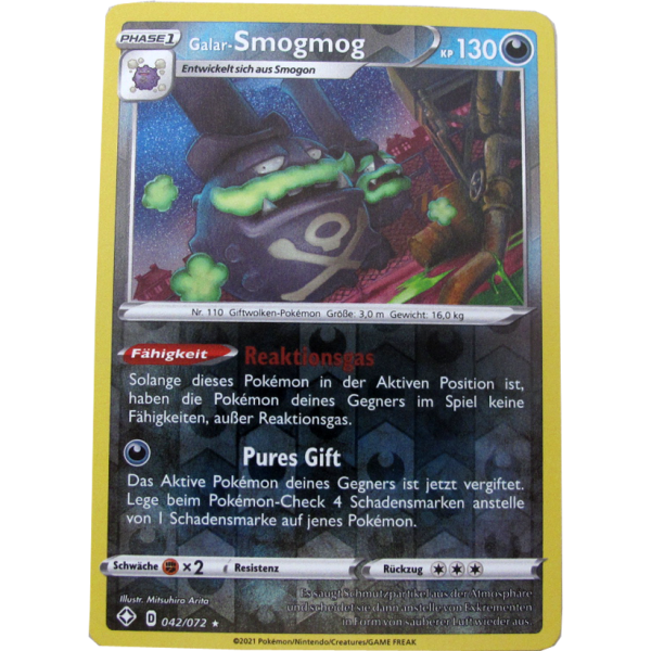 Galar-Smogmog 042/072 REVERSE HOLO