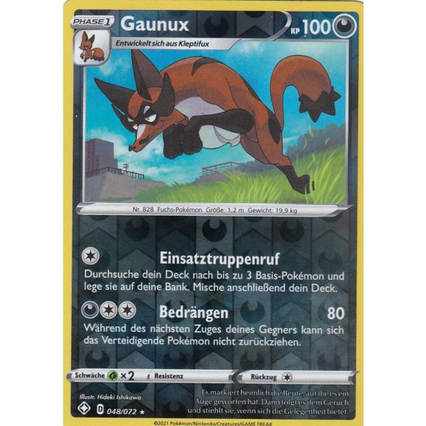 Gaunux 048/072 REVERSE HOLO