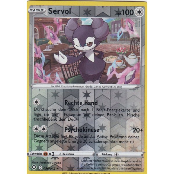 Servol 056/072 REVERSE HOLO