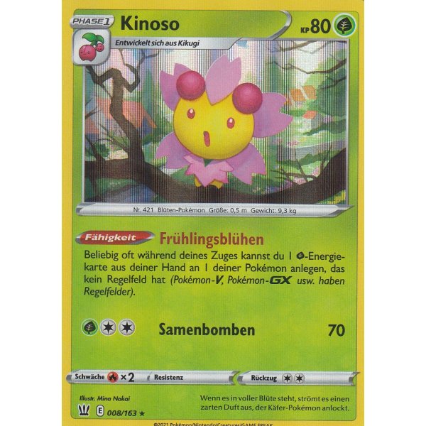 Kinoso 008/163 HOLO