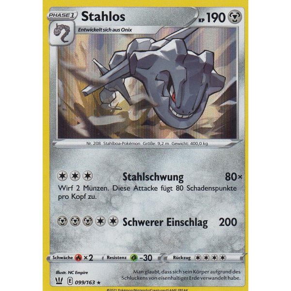 Stahlos 099/163 HOLO