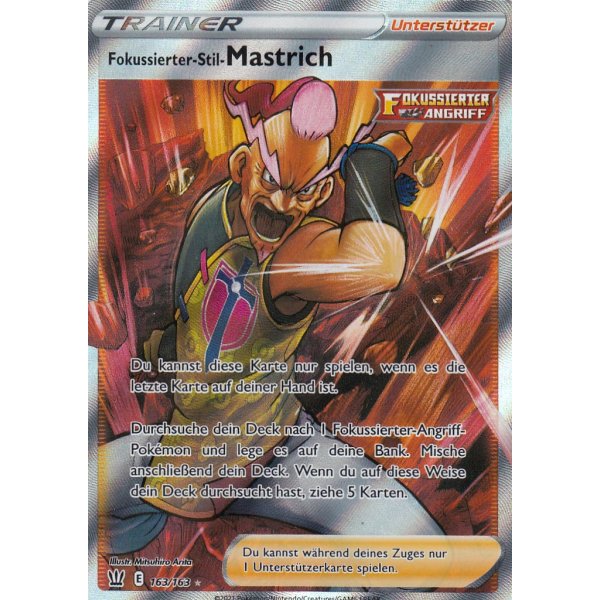 Fokussierter-Stil-Mastrich 163/163 FULLART