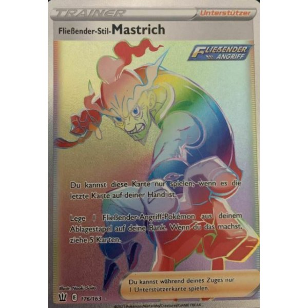 Flie&szlig;ender-Stil-Mastrich 176/163 RAINBOW