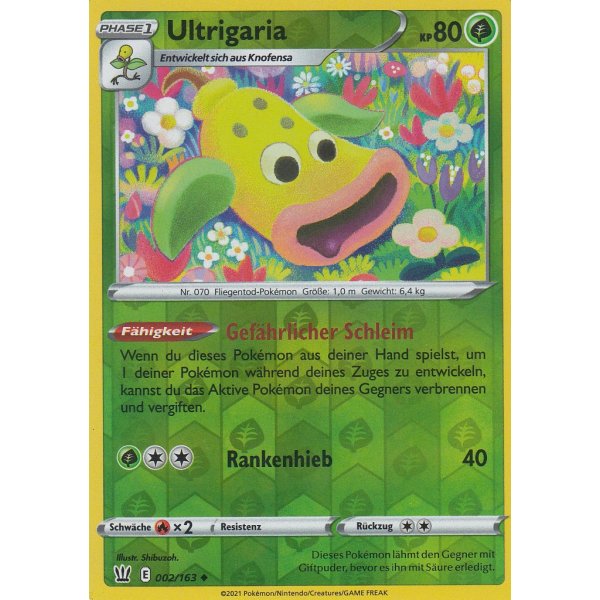 Ultrigaria 002/163 REVERSE HOLO