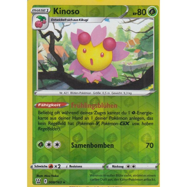 Kinoso 008/163 HOLO REVERSE HOLO