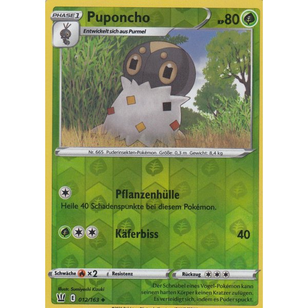 Puponcho 012/163 REVERSE HOLO