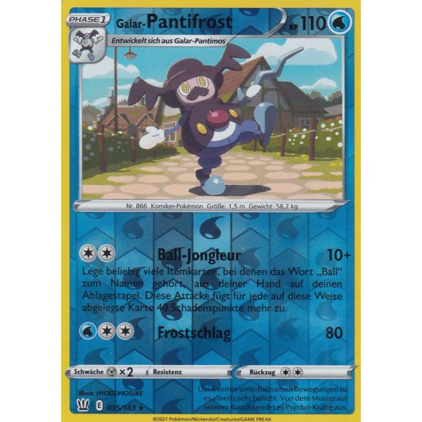 Galar-Pantifrost 035/163 REVERSE HOLO