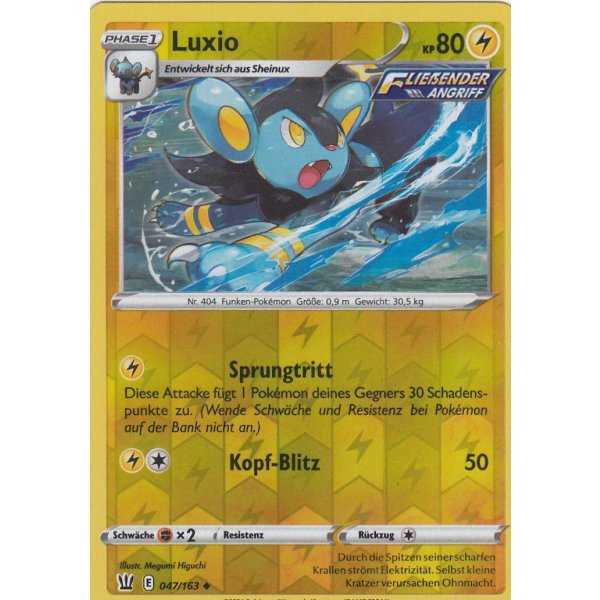 Luxio 047/163 REVERSE HOLO