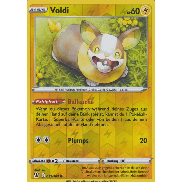 Voldi 052/163 REVERSE HOLO