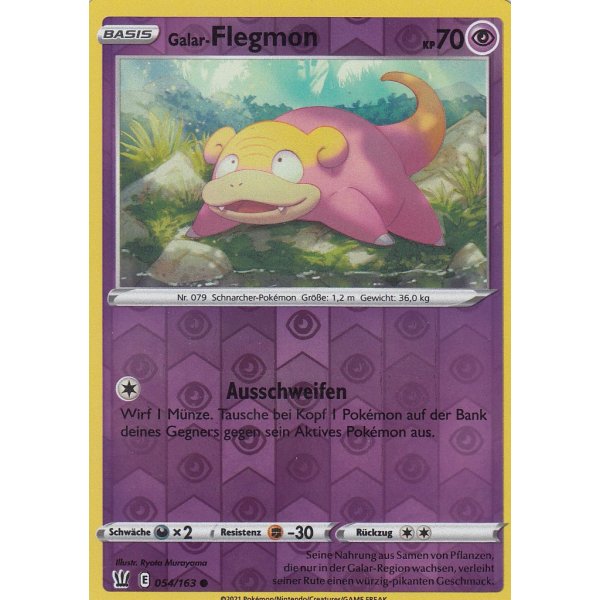 Galar-Flegmon 054/163 REVERSE HOLO
