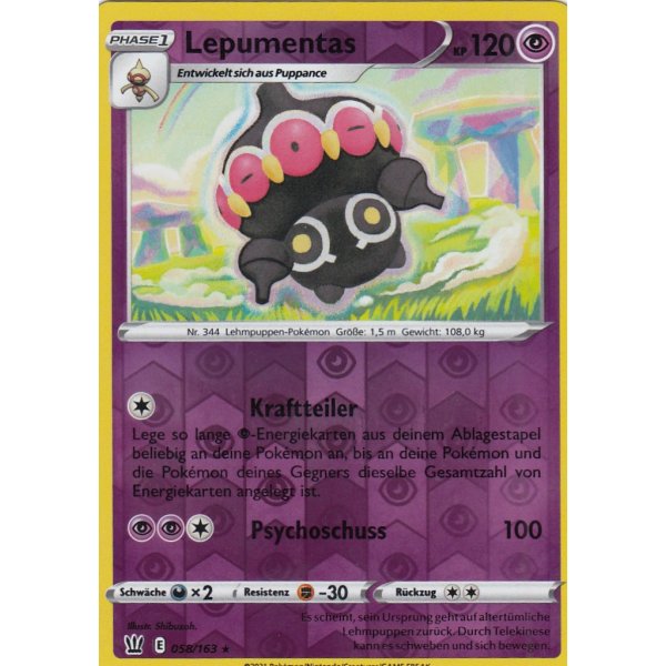 Lepumentas 058/163 REVERSE HOLO