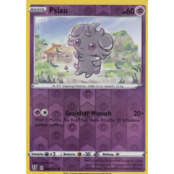 Psiau 060/163 REVERSE HOLO