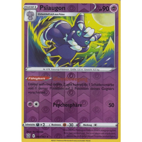 Psiaugon 061/163 HOLO REVERSE HOLO