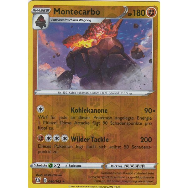 Montecarbo 080/163 HOLO REVERSE HOLO
