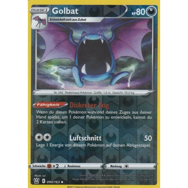 Golbat 090/163 REVERSE HOLO