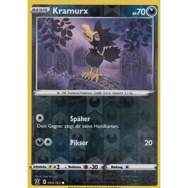 Kramurx 093/163 REVERSE HOLO