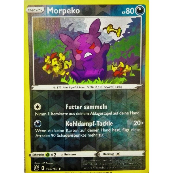 Morpeko 098/163 REVERSE HOLO